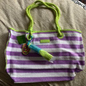 Vera Bradley Striped Tote *New*